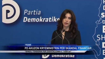 PD AKUZON KRYEMINISTRIN PER SKANDAL FINANCIAR