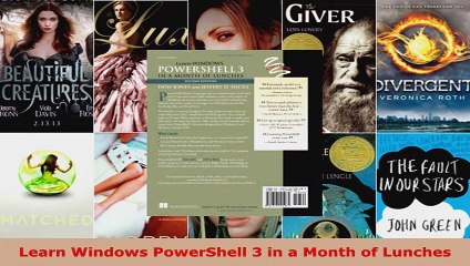 Read  Learn Windows PowerShell 3 in a Month of Lunches EBooks Online