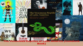 PDF Download  The Venomous Reptiles of Latin America Comstock Book PDF Full Ebook