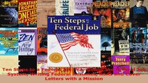 Download  Ten Steps to a Federal Job Navigating the Federal Job System Writing Federal Resumes KSAs PDF Online