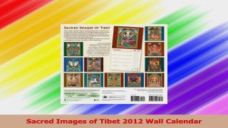 Read  Sacred Images of Tibet 2012 Wall Calendar Ebook Free