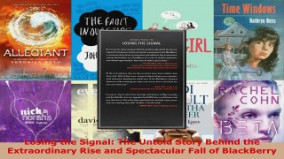 Download  Losing the Signal The Untold Story Behind the Extraordinary Rise and Spectacular Fall of Ebook Free