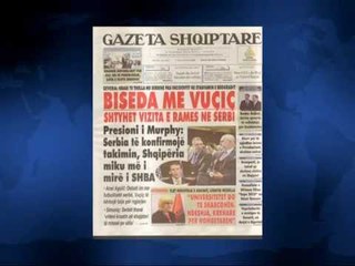 SHTYPI I DITES ME TITUJT KRYESORE TE FAQEVE TE PARA TE GAZETAVE SHQIPTARE E HENE 20 TETOR 2014