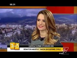 7pa5 - Senatori Murphy me shoqerine civile - 20 Tetor 2014 - Show - Vizion Plus