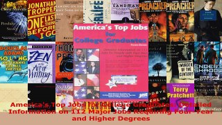 Read  Americas Top Jobs for College Graduates Detailed Information on 112 Major Jobs Requiring EBooks Online