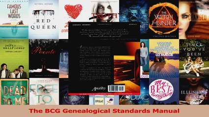The BCG Genealogical Standards Manual PDF