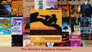 Read  The Worlds Greatest Resumes EBooks Online