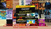 Read  Career For Dummies Three eBook Bundle Job Interviews For Dummies Resumes For Dummies EBooks Online