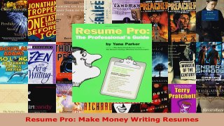 Download  Resume Pro Make Money Writing Resumes PDF Online