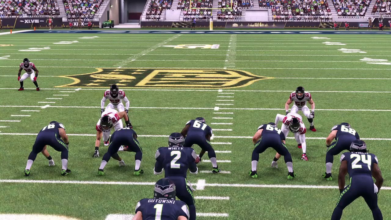 Amazing run with amazing block