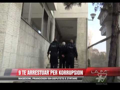 9 të arrestuar për korrupsion - News, Lajme - Vizion Plus