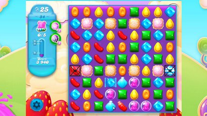 Candy Crush Soda Saga Level 34