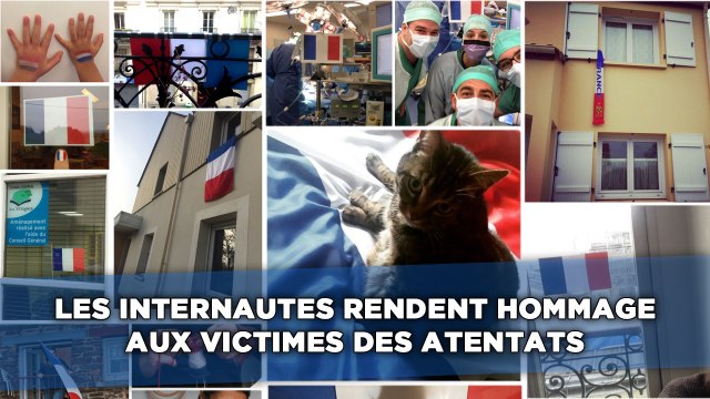 Hommage national: Les internautes participent avec le #FiersdelaFrance