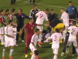 UEFA SHTYN PER TE PREMTEN VENDIMIN PER INCIDENTET NE NDESHJEN MES SERBISE E SHQIPERISE LAJM