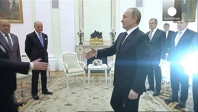 Владімір Путін прийняв у Кремлі Франсуа Олланда