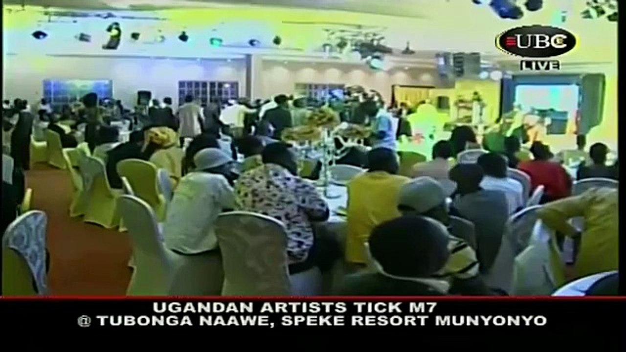Ugandan music artists tick president Museveni in Tubonga nawe