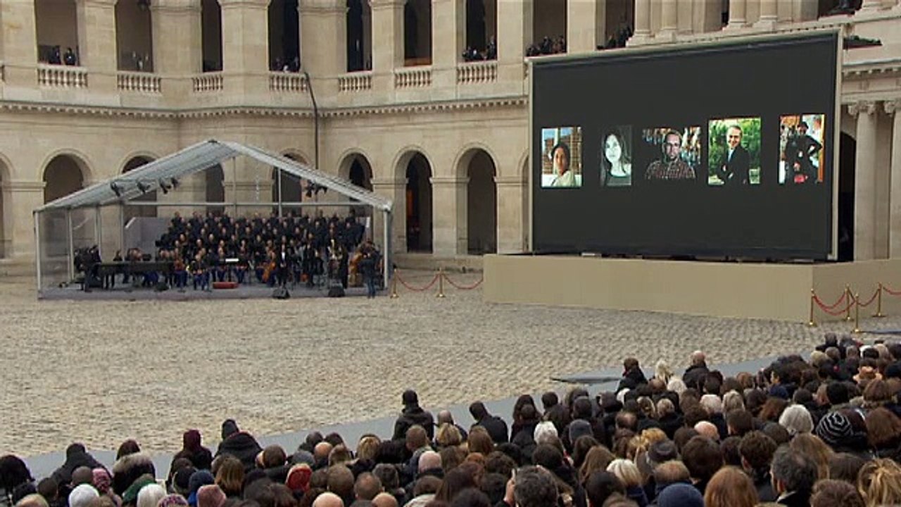 "Perlimpinpin" de Barbara chanté aux Invalides par Nathalie Dessay