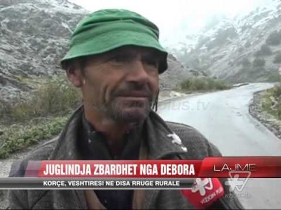 Juglindja zbardhet nga dëbora - News, Lajme - Vizion Plus