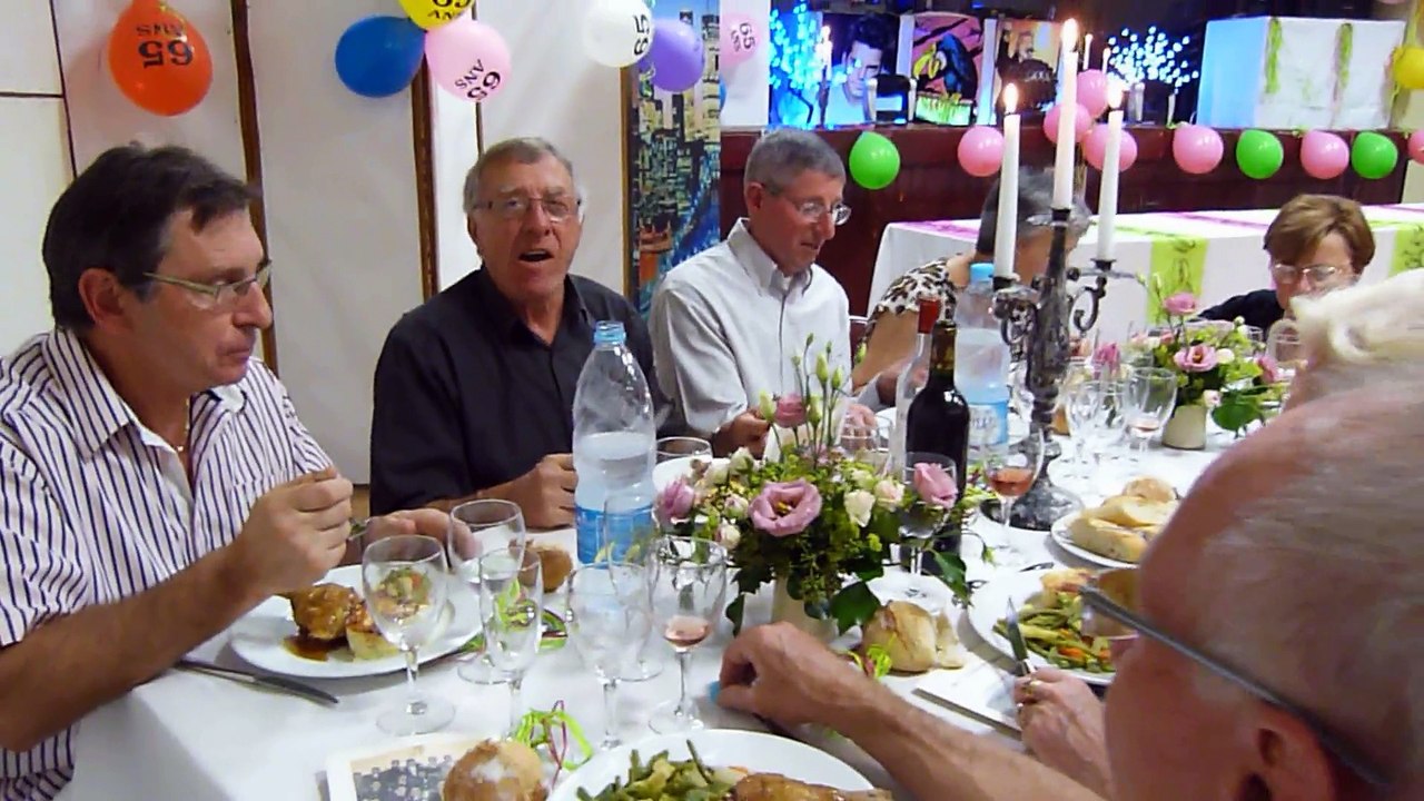 Banquet de la classe 2008 .