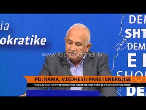PD: Rama, vjedhësi i parë i energjisë - Top Channel Albania - News - Lajme