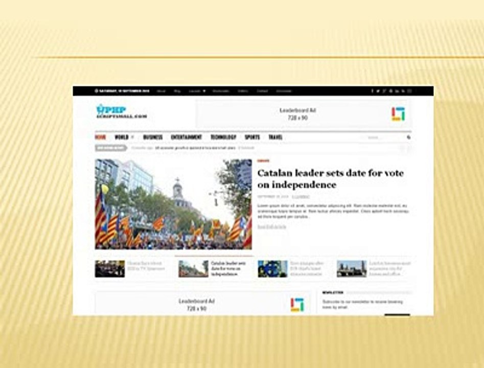 RSS News Autopilot Script