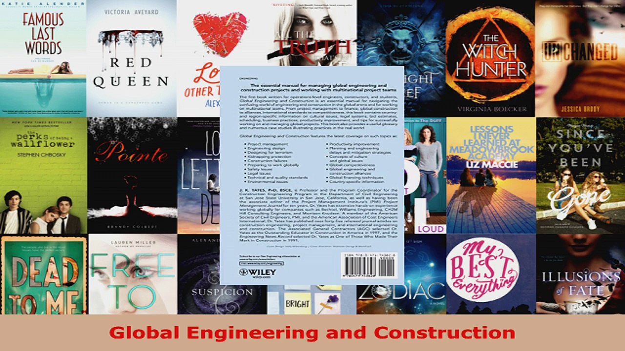 Read  Global Engineering and Construction Ebook Free