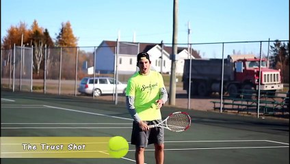 Tennis Trick Shots   SweetSpotSquad