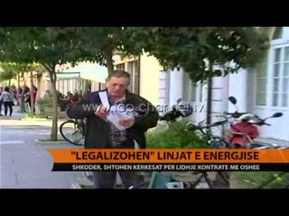 'Legalizohen' linjat e energjisë - Top Channel Albania - News - Lajme