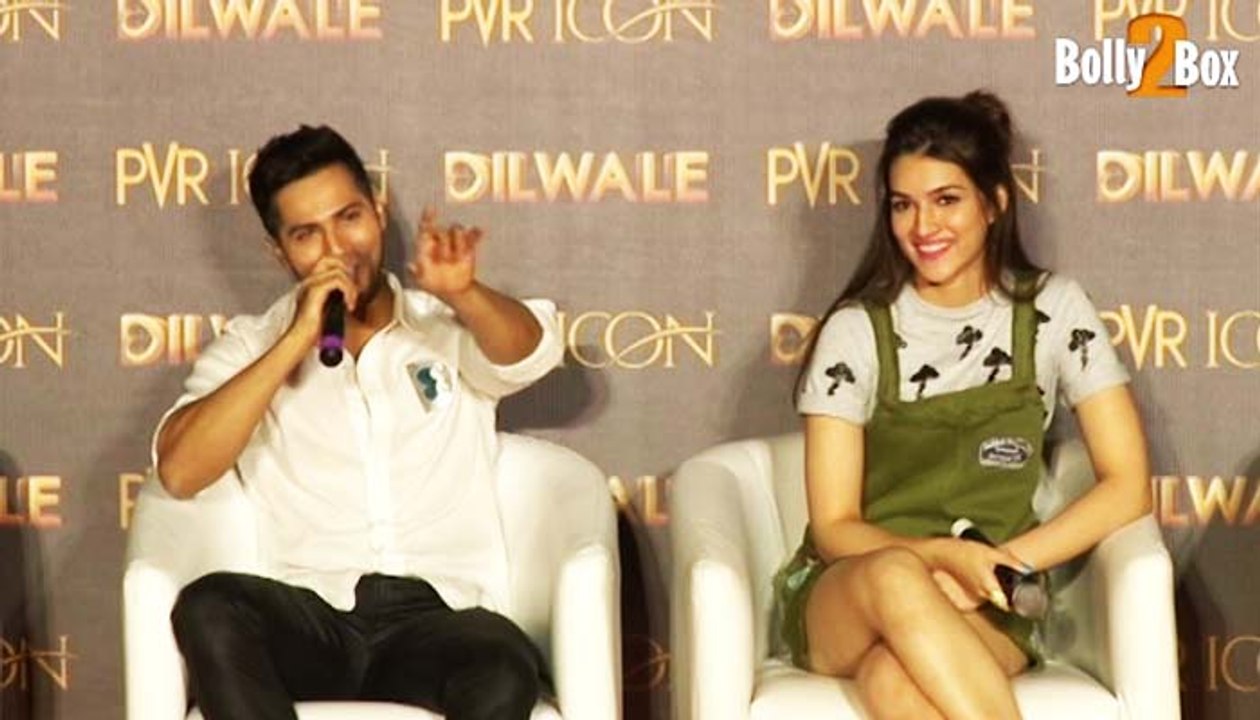 Shahrukh Khan and Salman Khan to appear together in Bigg Boss Season 9 confirms Varun Dhawan During  ‘Dilwale’ launched their party anthem ‘Manma Emotion’