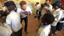 Prince Harry visits Lesotho