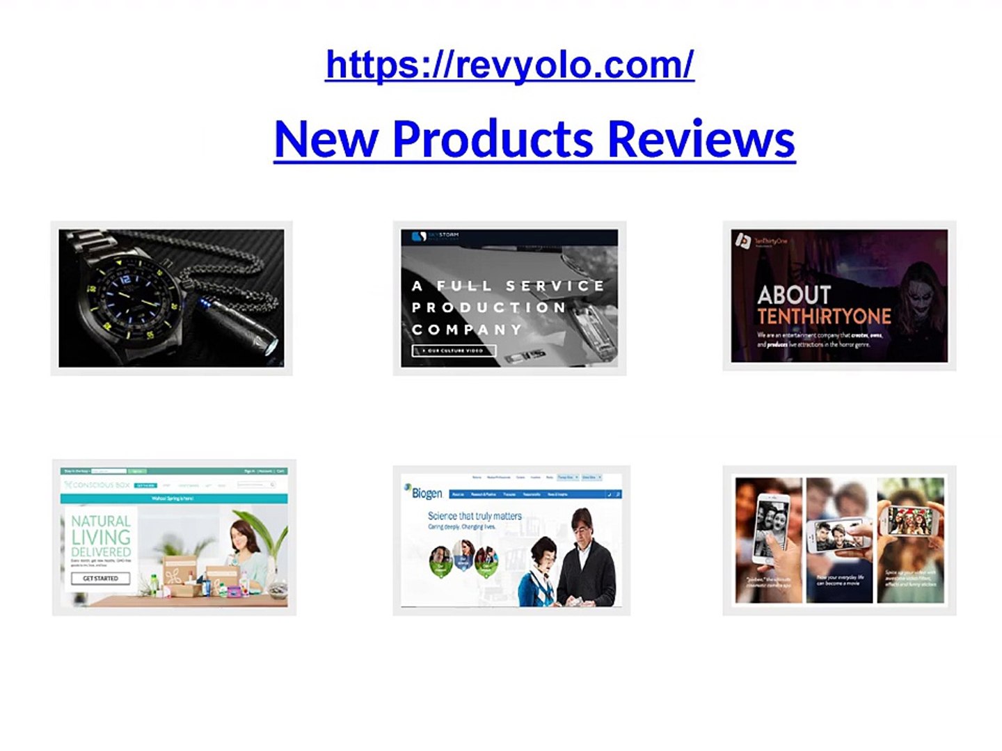 Revyolo New product Reviews