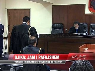 Dosja Gjika, vendimi në 17 nëntor - News, Lajme - Vizion Plus