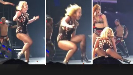 Britney Spears se tord la cheville à Las Vegas