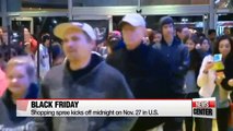 Black Friday shopping spree kicks off