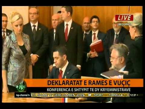 Nënshkruhen marrëveshje mes Shqipërisë dhe Serbisë - Top Channel Albania - News - Lajme