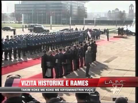 Vizita historike e Ramës në Serbi - News, Lajme - Vizion Plus