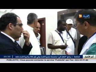 تطمينات للمصابين الجزائريين و عائلاتهم بعد حادث سقوط الرافعة