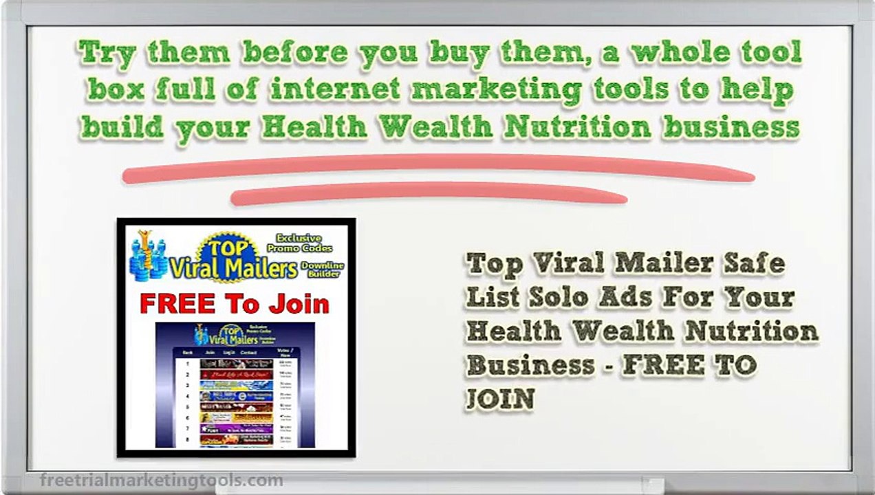 Free Trial Marketing Lead Tools For Health Wealth Nutrition Business
