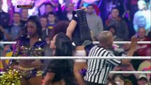 The Funkadactyls and The Bella Twins vs. AJ Lee, Aksana, Alicia Fox and Tamina Snuka