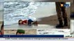 غرق طفل سوري بعد انقلاب قارب عائلته المتوجه إلى أوروبا