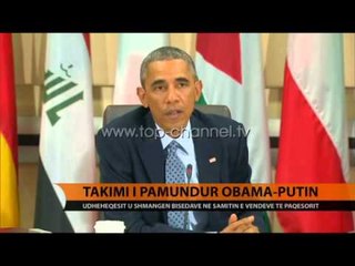 Takimi i pamundur Obama-Putin - Top Channel Albania - News - Lajme