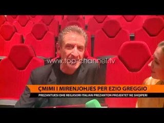 Descargar video: Çmimi i Mirënjohjes për Ezio Greggio - Top Channel Albania - News - Lajme