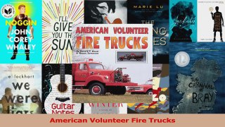 Read  American Volunteer Fire Trucks Ebook Free