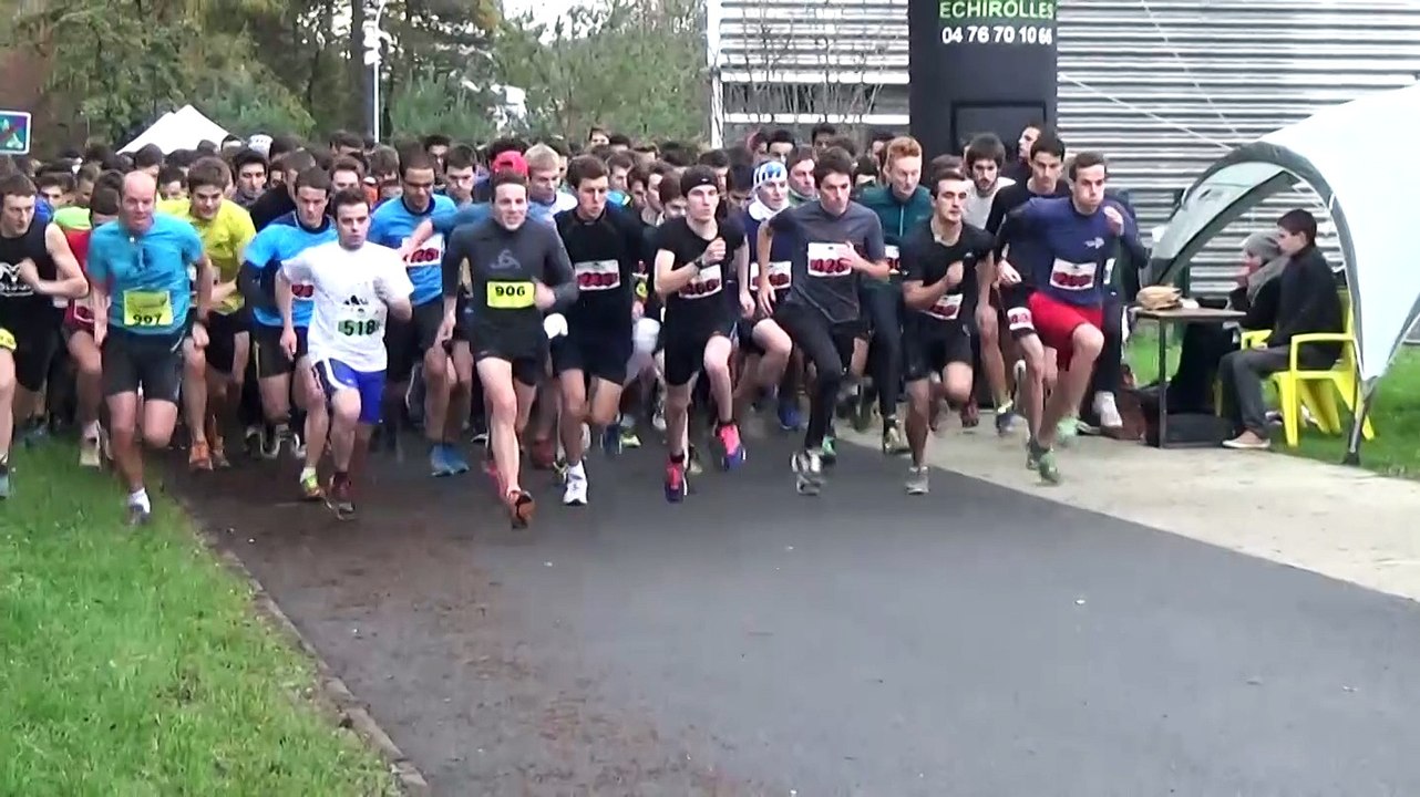 Cross de l'INP Grenoble 2015 : les départs
