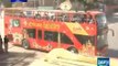 CM Punjab inaugurates Double-decker bus service in Lahore