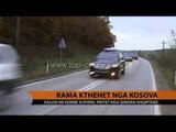Rama kthehet nga Kosova - Top Channel Albania - News - Lajme