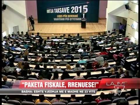 “Paketa fiskale, rrënuese!” - News, Lajme - Vizion Plus