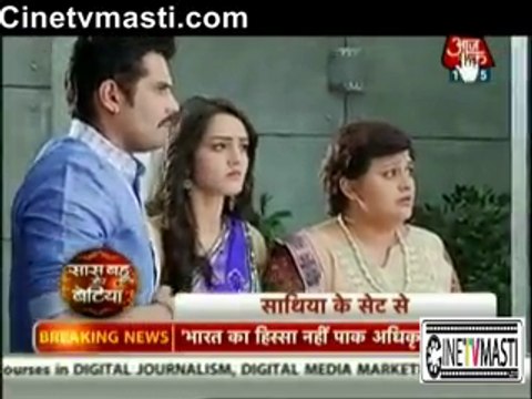 Saath Nibhaana Saathiya 27 November 2015 Dharam Aur Meera Bane Urmila Ka Sahara