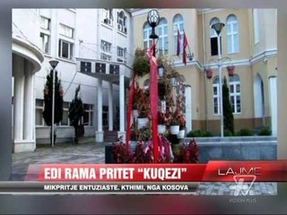 Edi Rama pritet “kuqezi” - News, Lajme - Vizion Plus