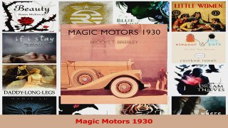 Read  Magic Motors 1930 Ebook Free